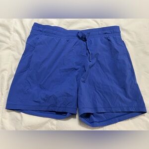 Tuff Athletics blue drawstring shorts, size L